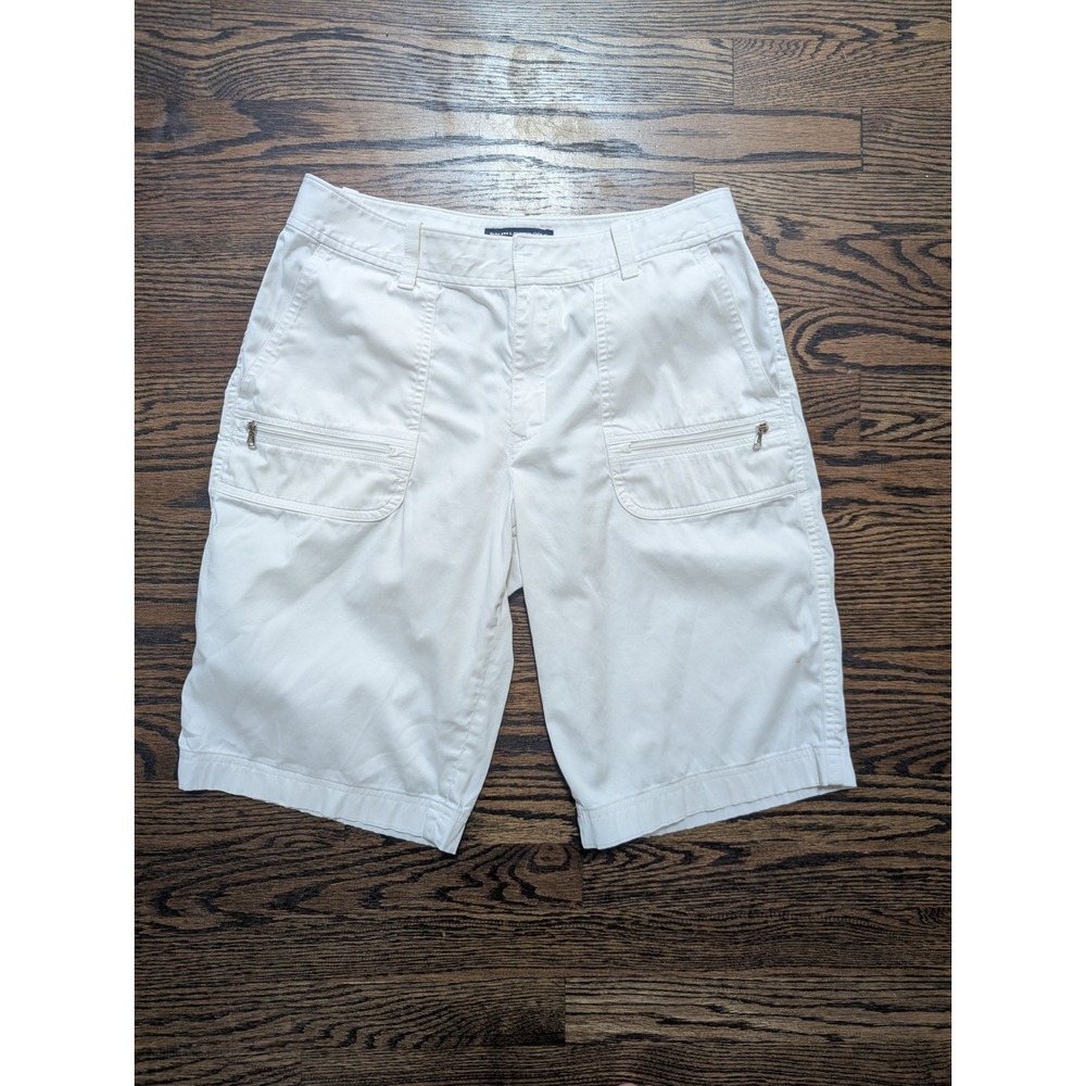 Ralph Lauren Golf Shorts Women Size 6 White Classic Golf Fit Cargo Cotton Travel